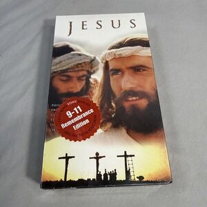 Jesus VHS Tape New Sealed Warner Brothers 9-11 Remembrance Edition